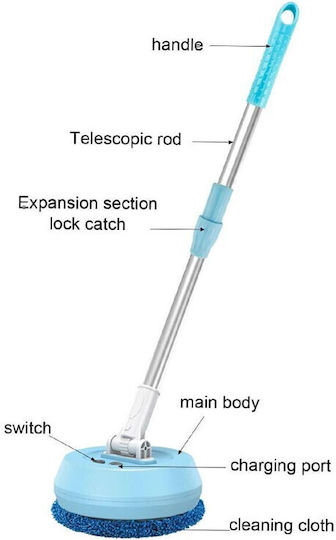 Plastic Cleaning Brush with Handle