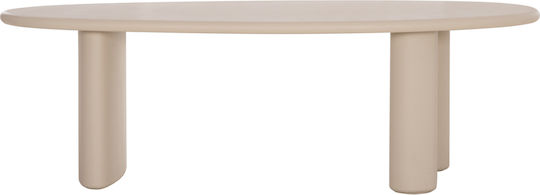 Volpe Τραπεζαρίας Φυσικό 240x100x75εκ.