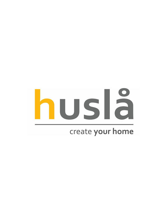 Husla Coffee Tea Sugar Jar with Lid Stainless Steel Black 9x13cm 1 Piece