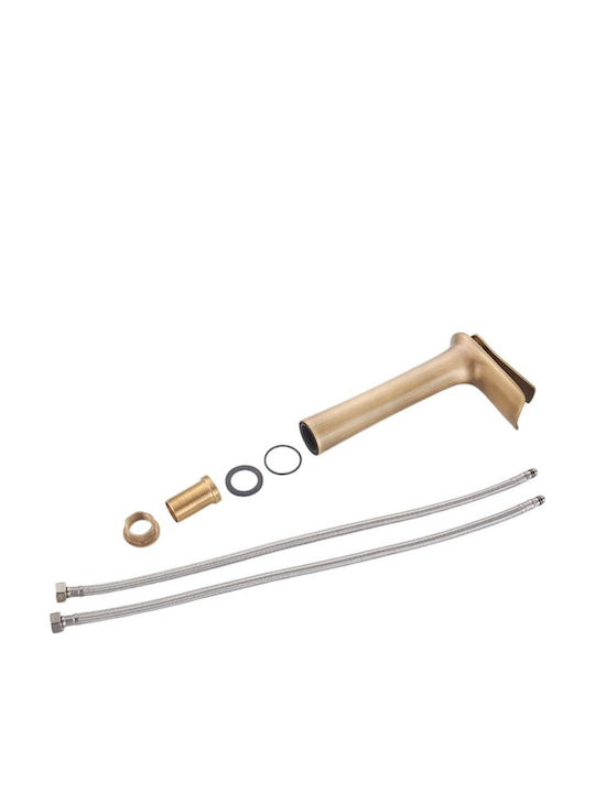 Mixing Sink Faucet Retro Bronze