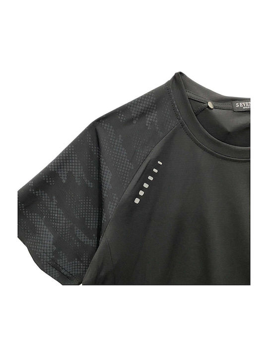 Pantaloni Scurți Bărbați Sport Set Negru