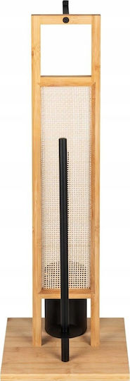Wenko Bamboo Paper Holder Brown