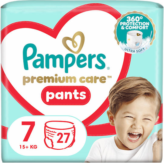 Pampers Diaper Pants Premium Care No. 7 for 17+kg 27pcs