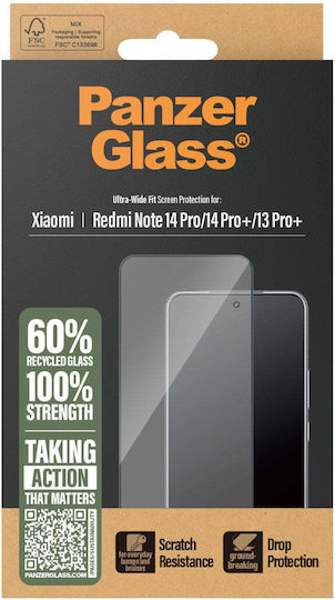 PanzerGlass Ultra-Wide Fit Screen Protector (Xiaomi Redmi Note 14 Pro | 14 Pro+ | 13 Pro+ |)