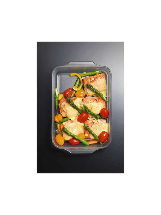 Aderia Rechteckiges Hitzebeständiges Kochgeschirr aus Glas 29x19x5cm