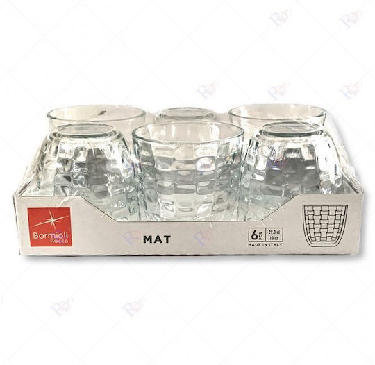 Max Home Σετ Ποτήρια για Κόκκινο Κρασί από Γυαλί Κολωνάτα 295ml 6τμχ