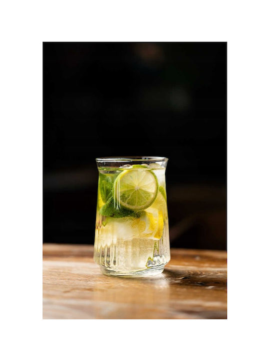 Vialli Design Set of Glasses Made of Glass 400ml 2 Pieces
