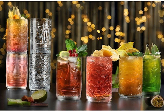 RCR Tiki Venezia Σετ Ποτήρια Tiki / Κοκτέιλ Γυάλινα 450ml 4τμχ RCR Tiki Venezia Σετ Ποτήρια Tiki / Κοκτέιλ Γυάλινα 450ml 4τμχ