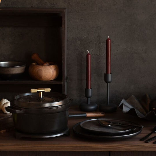 Staub Cocotte Deep Cast Iron Pot 3.8lt 24cm