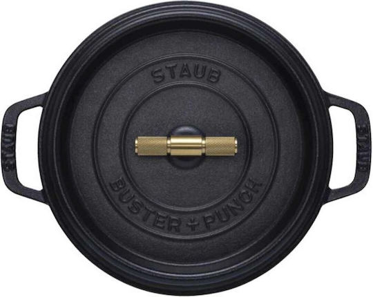 Staub Cocotte Deep Cast Iron Pot 3.8lt 24cm