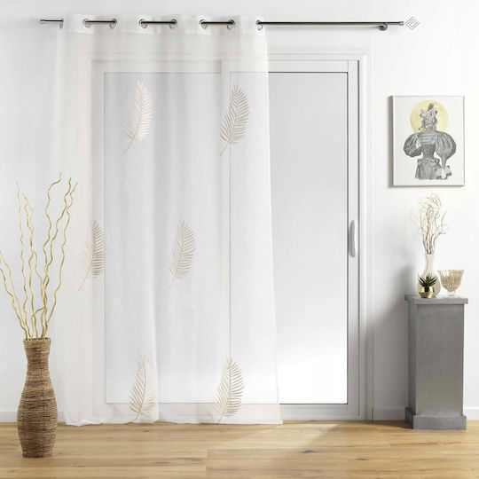 Douceur d'Intérieur Перде С Копчета Palmeor Бяло 140x240см