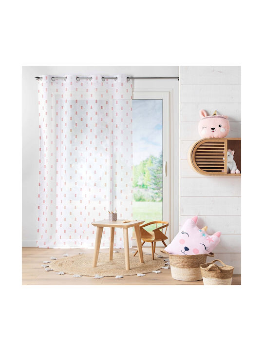 Douceur d'Intérieur Vorhang mit Grommet Mehrfarbig 140x240cm