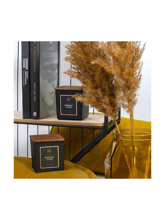 Candle Light Lumânare Aromatică Din Soia În Borcan Cu Miros De Rozmarin Și Cuișoare 610gr