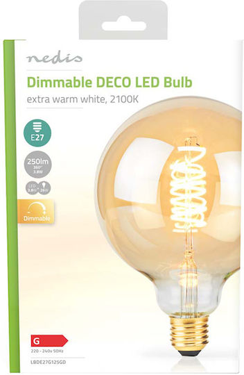 Nedis LED Bulb 3.8W for Socket E27 Warm White