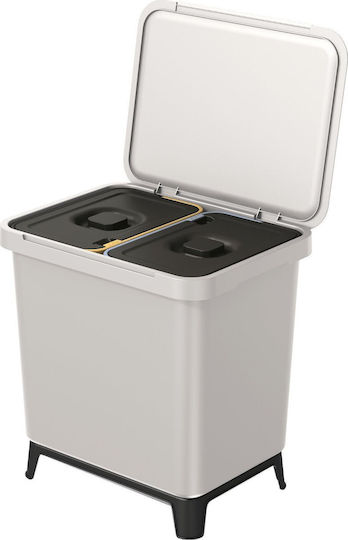 Prosperplast Systema Waste Bin Waste Plastic Gray 1pcs