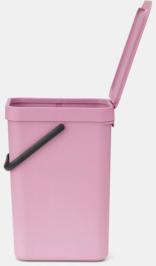 Brabantia Brabantia Mülleimer Sort & Go Kunststoff Rosa 12lt