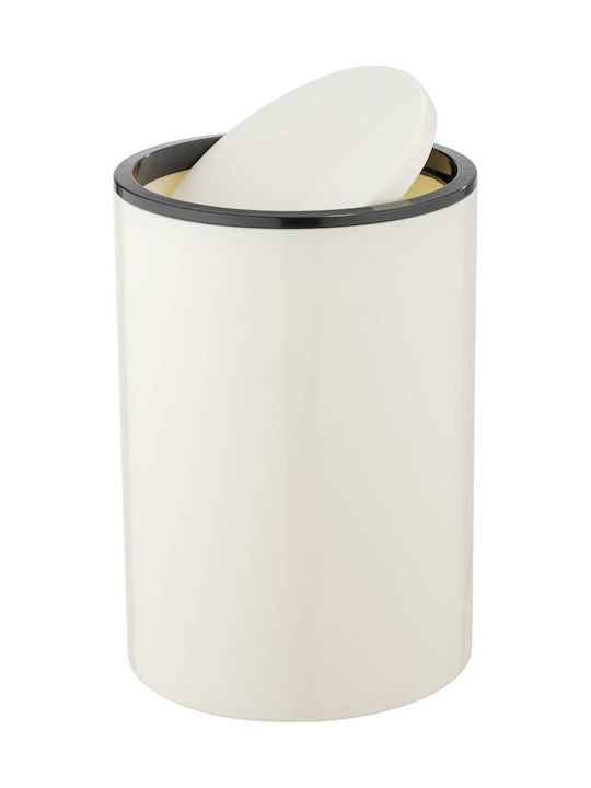 Wenko Inca Waste Bin Plastic Beige 5L