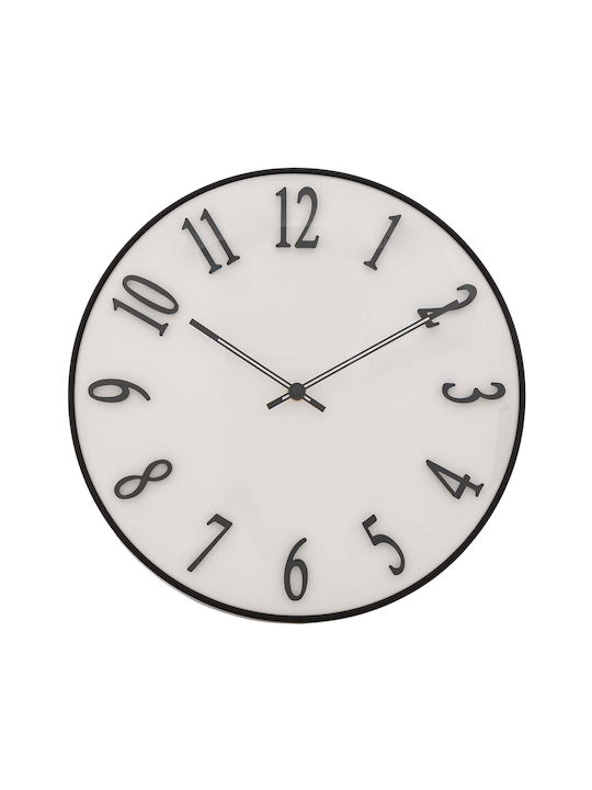 Atmosphera Wanduhr Weiß 35x4.5cm