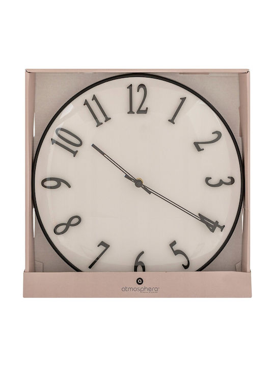 Atmosphera Wanduhr Weiß 35x4.5cm