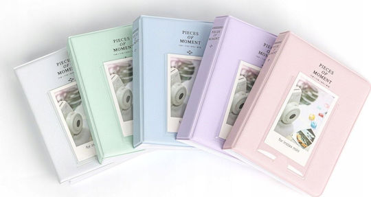 Instant Love 64 Piece Photo Album Fujifilm Instax Mini 12 11 40 9 8 7s Evo Liplay Link 2 Se Pastel Purple