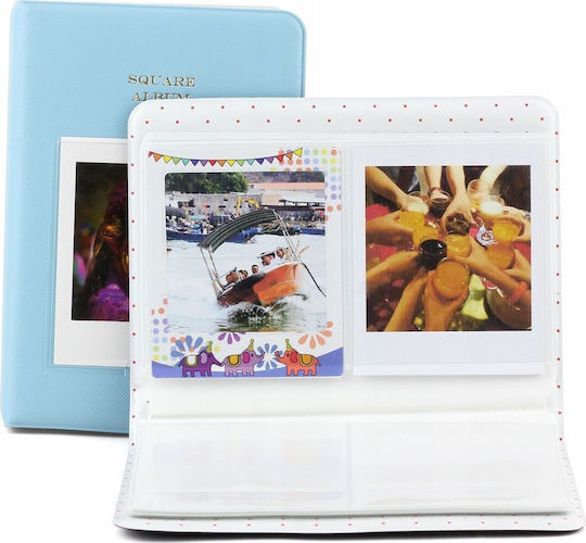 Loveinstant Photo Album Fujifilm Instax Square Sq 6 64 Photos Blue