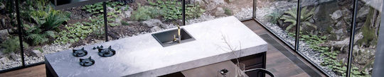 GraniteQ Надеждна мивка Порцелан 78x50x20см Черно