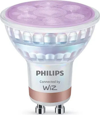 Philips LED Bulb 4.7W 70mm for GU10 Socket and PAR16 Shape RGB 345 Lumen