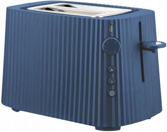Alessi Plisse Φρυγανιέρα 2 Θέσεων 850W Μπλε