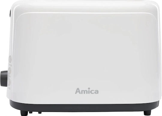 Amica Toaster 2 Slots 750W White