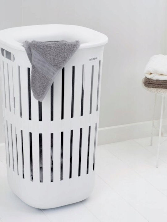 Brabantia Collect-it Καλάθι Απλύτων Πλαστικό 55lt Λευκό