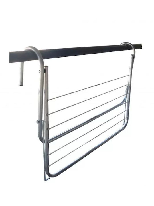 Neotechniki Aluminum Clothes Drying Rack 80cm Hanging Clothes Drying Rack for Balcony Made of Aluminum 80x50cm