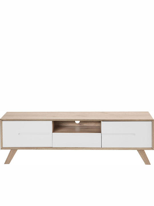 TV-Möbel Hölzernes Grün L150xB40xH45cm