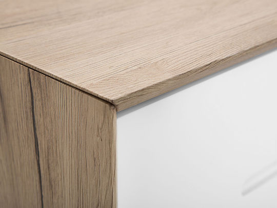 TV-Möbel Hölzernes Grün L150xB40xH45cm