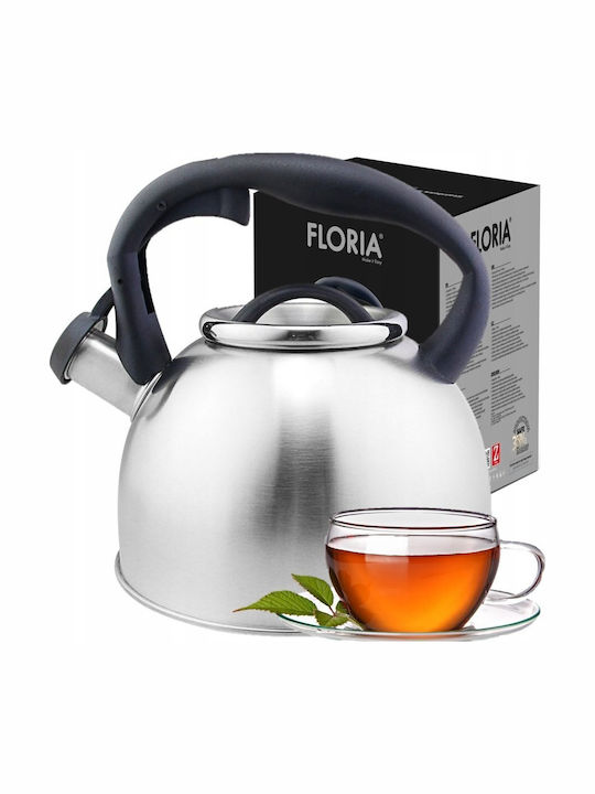 Zilan Stainless Steel Kettle Silver 3000ml