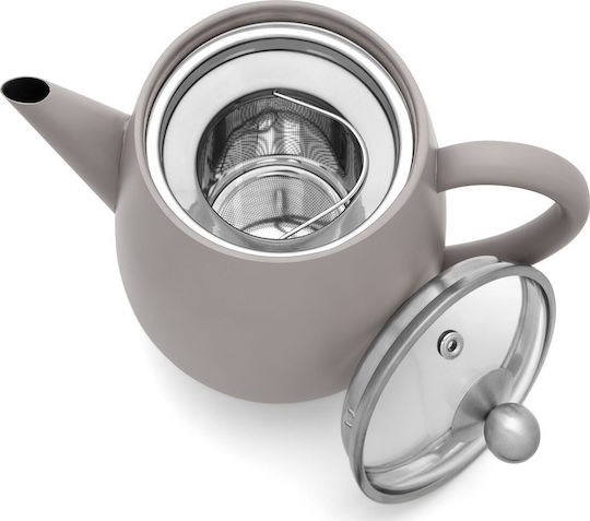 Bredemeijer Teekanne Keramik Gray 1100ml