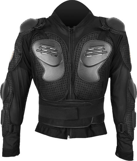 FIXATO FIXATO Reitschutz Motorradfahrer Schutzjacke Schwarz