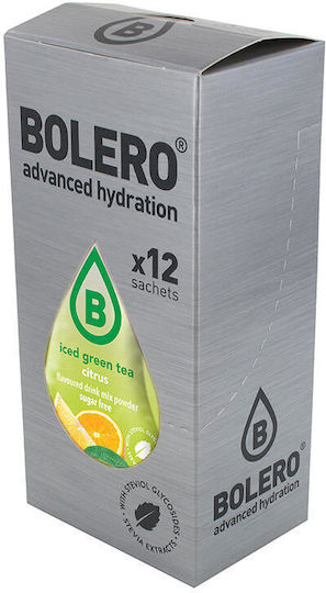 Bolero Ice Tea σε Σκόνη Χωρίς Ανθρακικό σε Κουτί 12x3gr