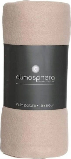 Atmosphera Одеяло Полар Канапе 125x150 см Бежово