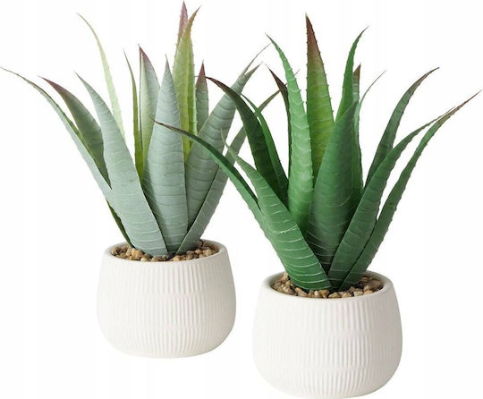 Künstliche Pflanze im Töpfchen Aloe 29cm Boltze