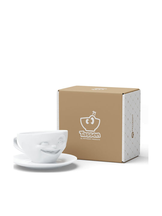 Fiftyeight Tassen Kaffee aus Porzellan Braun 200ml