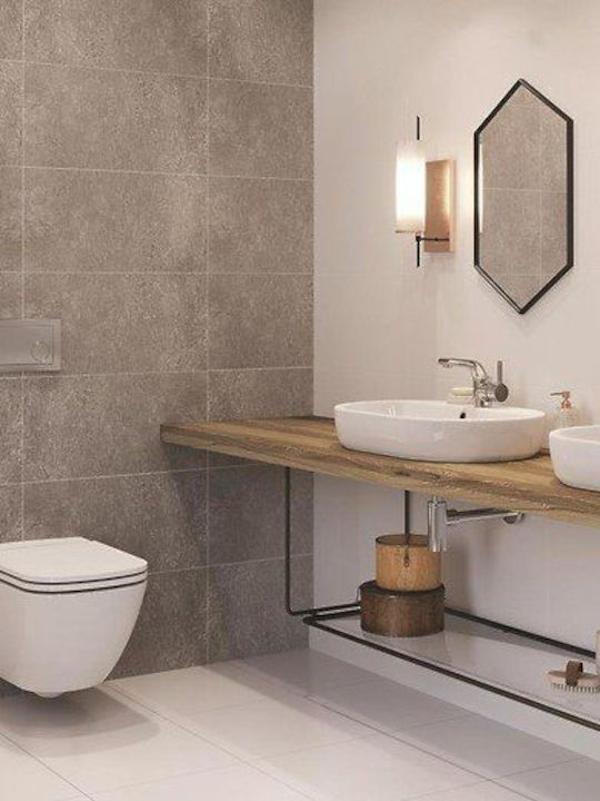 Cersanit Caspia Wandhängende Toilette Weiße