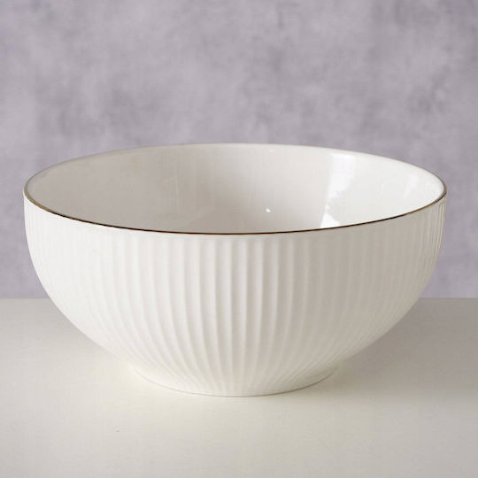 Boltze Serving Bowl Round White