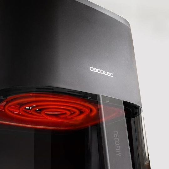 Cecotec Cecofry Fantastik Window 6500 Air Fryer 6.5lt Black