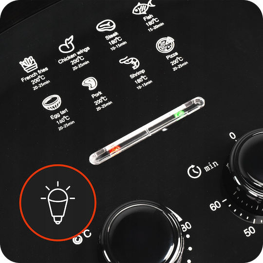Huslog Air Fryer 3.5lt Black