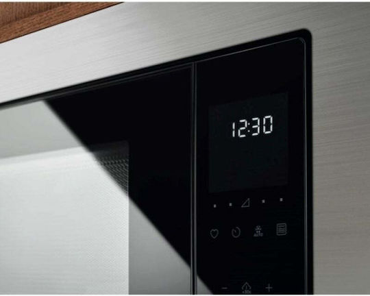 Electrolux Εντοιχιζόμενος Φούρνος Μικροκυμάτων με Grill 25lt Inox