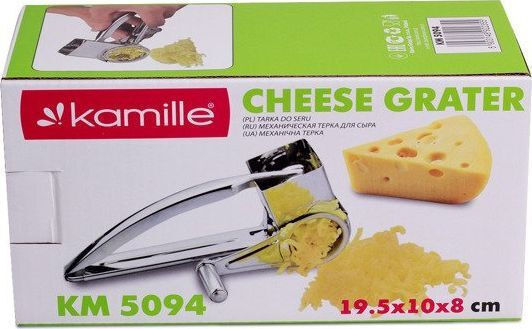 Kamille Käse Reibe mit Behälter