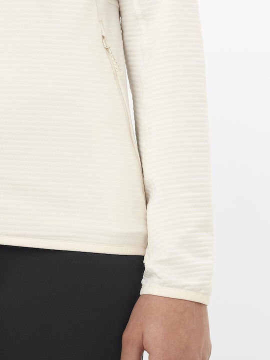 Lightwarm Essential Long Women's Jacket for Winter Whisper White