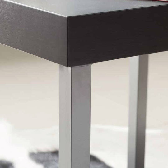Metallic Furniture Leg Suitable for Table / Coffee Table 2.5x2.5x10cm Black