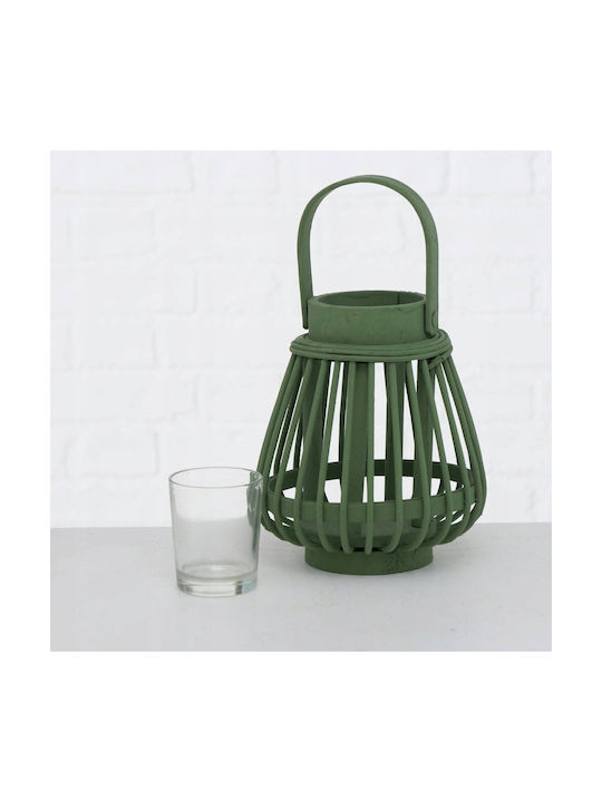 Boltze Bamboo Laterne Grüne