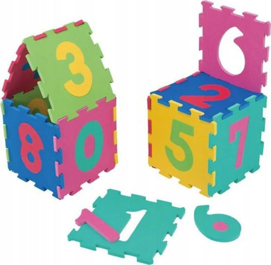 Spartan Puzzle de podea educativ pentru copii cu numere